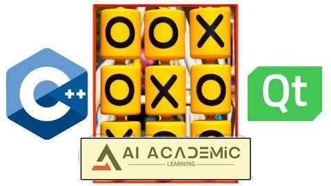 بازی دوز با هوش مصنوعی - دوره کامل بازی با Qt و ++C