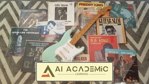 گیتار بلوز الکتریک به سبک سنتی برای مبتدیان