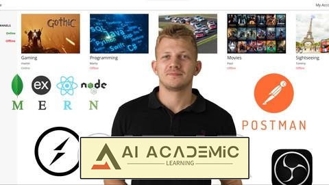 ایجاد کلون Twitch - دوره کاربردی MERN Stack 2023