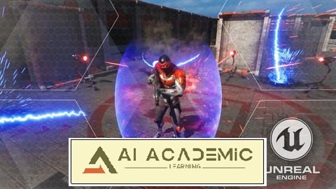 سری افکت های بصری علمی-تخیلی UE5 - بخش 3 - سپر انرژی و VFX نارنجک
