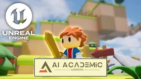 دوره Unreal Engine 5: دوره بلوپرینت‌های بازی پلتفرمر 3D برای مبتدیان