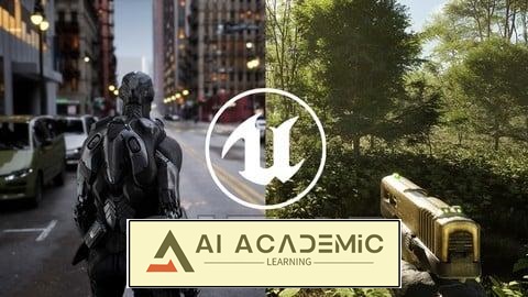 دوره کامل مبتدیان Unreal Engine 5 (توسعه بازی)