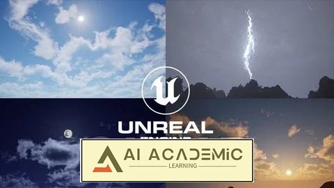 آموزش Unreal Engine 5: راه حل یک دوره برای سیستم آسمان پویا