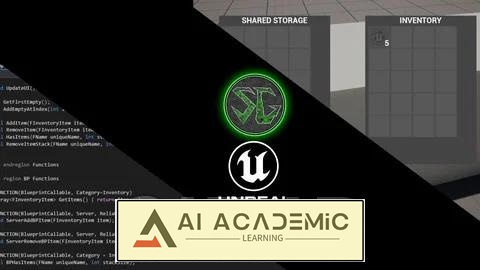 ساخت سیستم چندنفره Inventory ،Crafting و Building با ++C در Unreal Engine