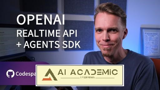 آموزش OpenAI Realtime API - ساخت ایجنت‌های صوتی با Realtime API و Agents SDK