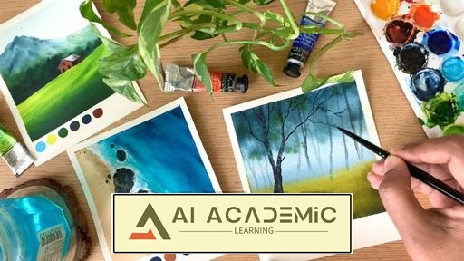 30 روز منظره‌های کوچک آبرنگ - چالش هنری برای خلاقان پرمشغله