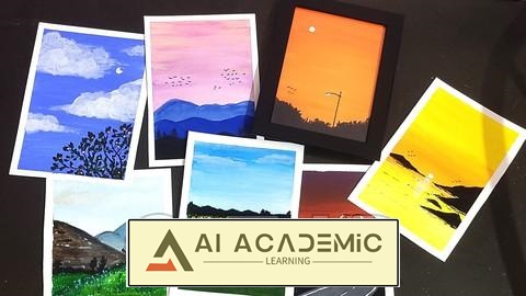 آموزش آسان نقاشی آبرنگ: راهنمای مبتدیان