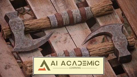 مدل‌سازی و تکسچرینگ اسلحه در Blender و Zbrush و Painter