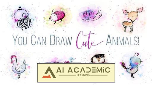 شما می‌توانید در 3 مرحله ساده حیوانات جذاب بکشید - یادگیری ترسیم کاراکتر برای سطح مبتدی