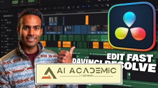 ویرایش سریع‌تر در DaVinci Resolve: سرعت بخشیدن به گردش کار خود مانند یک حرفه‌ای
