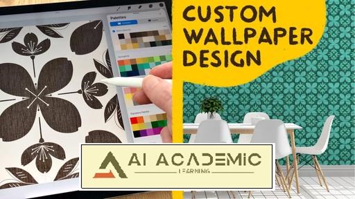 طراحی کاغذ دیواری سفارشی - کاغذ دیواری خود را با Procreate و Spoonflower خلق کنید