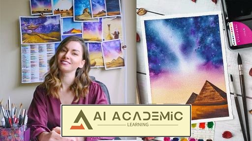 رازهای آبرنگ: تکنیک‌هایی برای افزودن جادو به نقاشی‌هایتان