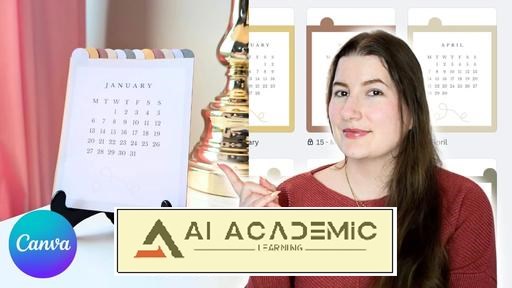 ساخت یک تقویم رومیزی شخصی‌سازی‌ شده با کانوا