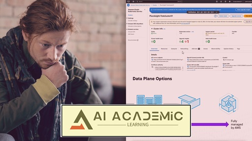 راه‌اندازی یک کلاستر Amazon EKS