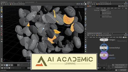 شبیه سازی مایعات در هودینی
