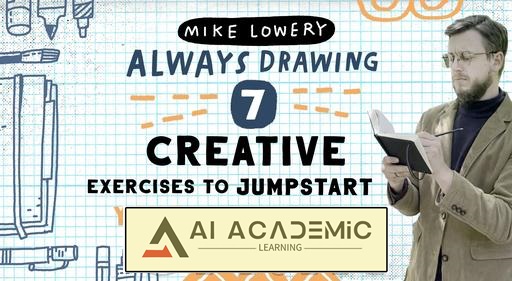 آموزش Always Drawing - هفت تمرین خلاقانه برای شروع اسکچ‌بوک شما