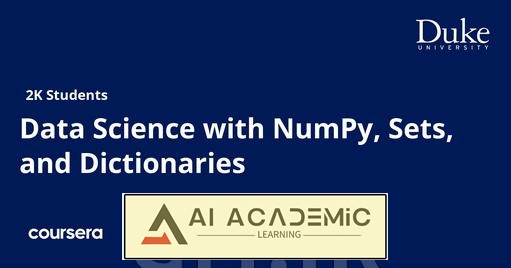 علم داده با NumPy، مجموعه‌ها و دیکشنری‌ها