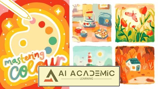 تسلط به رنگ در Procreate - تئوری، پالت‌ها و تصویرسازی دیجیتال