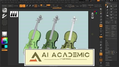 دوره ZBrush برای طراحان جواهرات: درک هندسه ZBrush