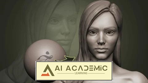 اسکالپتینگ در Zbrush - یادگیری اسکالپتینگ سر انسان در Zbrush